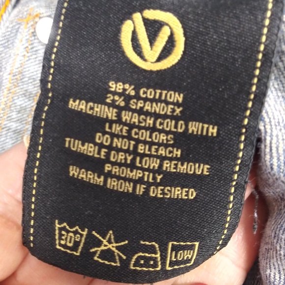 2410 Jeaniemade Size 9j Vigoss Upcycled Stretch Jeans - Picture 6 of 6